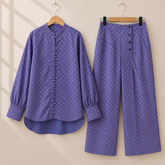 Elegant Polka Dot Co-Ord Set