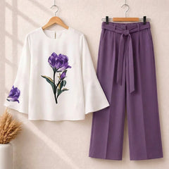 Trendy Floral Summer Co-Ord 2 Piece