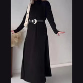 Trendy Roll Neck Style knit CoOrd Set