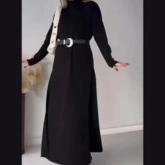 Trendy Roll Neck Style knit CoOrd Set