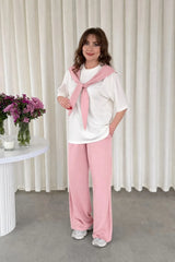 Ribbon Lounge Wear Set Her MWTS-37
