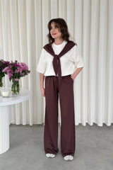 Ribbon Lounge Wear Set Her MWTS-37