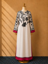 Monochrome Rose Kaftan MWTS-41