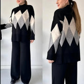 Diamond Premium Quality Winter 2-Pcs Co-Ord Set. CWTS-27