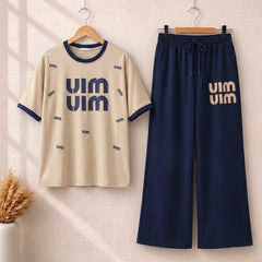 UIM Style Western 2-Pcs Summer Tracksuit For Her MWTS-36