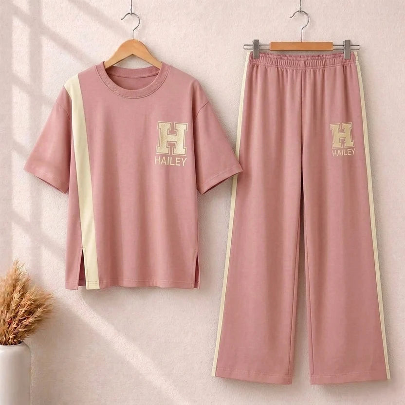 CC Style Western 2-Pcs Summer Tracksuit For Her MWTS-30