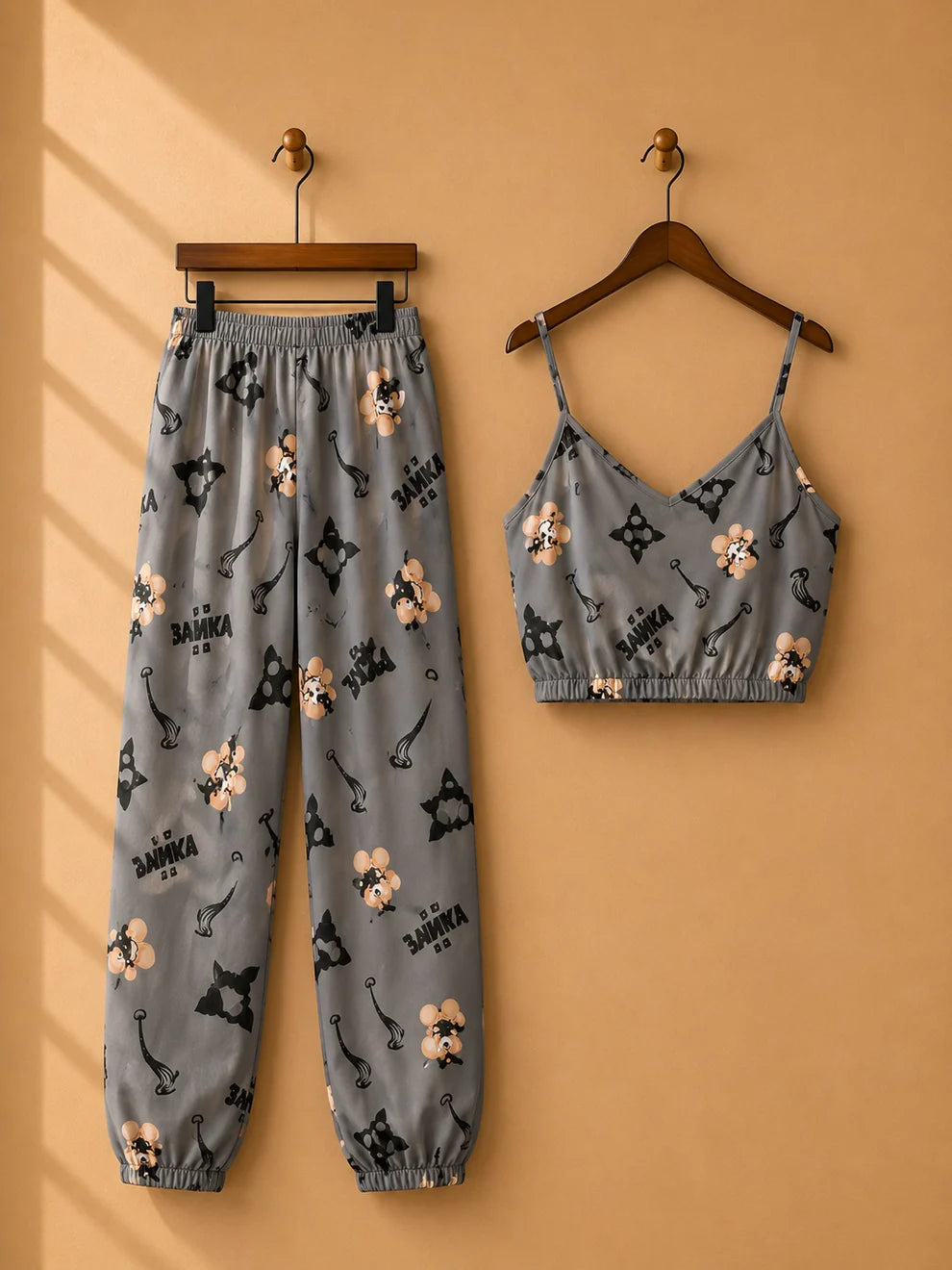 Trendy Printed Top&Trouser.