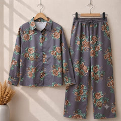 Summer Printed Luxe CoOrd Set