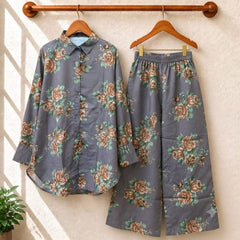 Summer Printed Luxe CoOrd Set