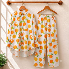 Summer Printed Luxe CoOrd Set