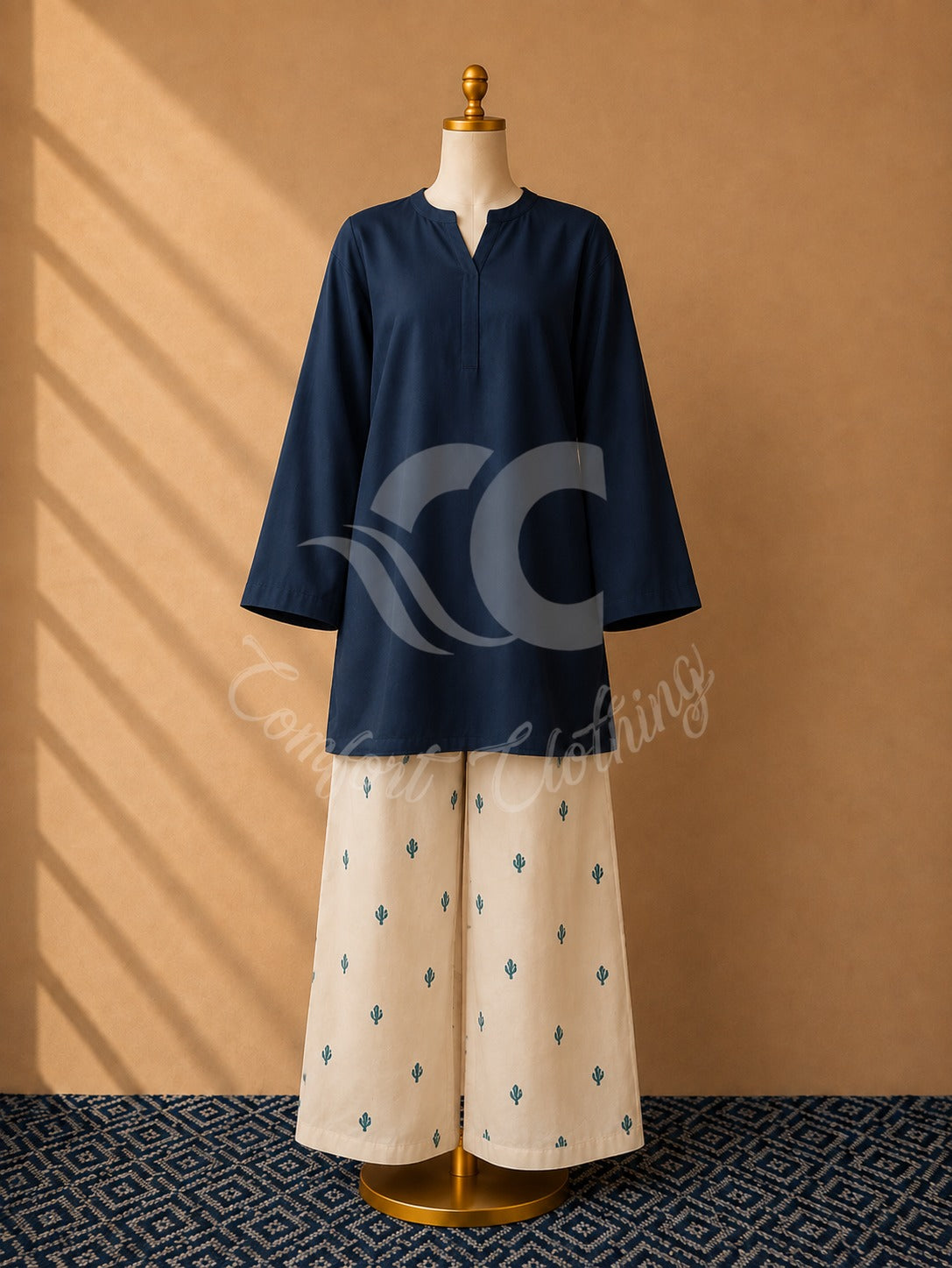 Tulip Trendy Embroidery 2piece MWTS-40