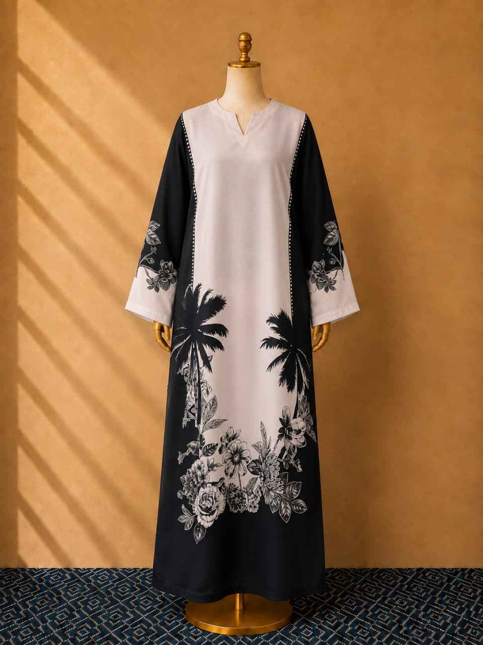 Palm Blossom Kaftan MWTS-42