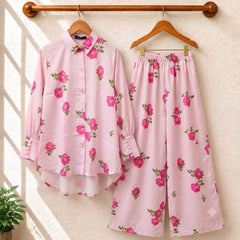 Summer Printed Luxe CoOrd Set