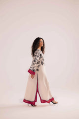 Monochrome Rose Kaftan MWTS-41