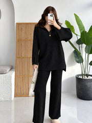 Whisper Textured Knit Co-Ord Set