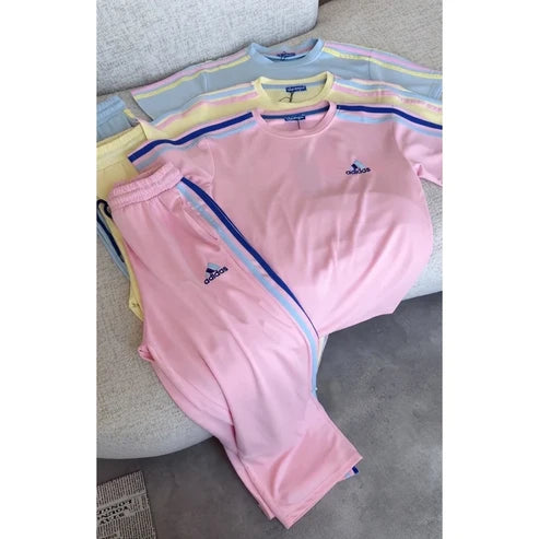 Pastel Stripe Premium 2-Piece Tracksuit